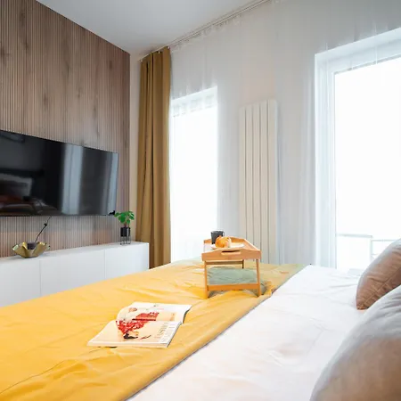 Apartino - Free Parking, View Balcony, Nespresso, Netflix Apartment *